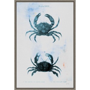 Amanti Art Blue Bay IV by Deborah Revell Framed Canvas Wall Art - 1 of 4