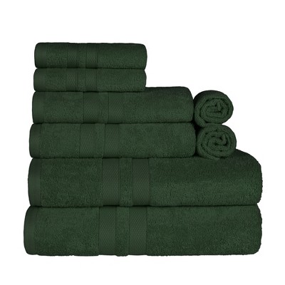 Ultra-Soft Cotton Solid Towel Sets by Blue Nile Mills