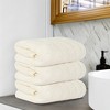 100% Cotton Hand Towels Set 16" x 28" (Pack of 6) - 4 of 4