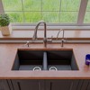 ALFI Brushed Nickel Traditional Gooseneck Pull Down Kitchen Faucet - 4 of 4