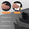 30 Liter/8 Gallon Kitchen step-on  Trash Can,  Garbage Can with Soft-Close Lid and Foot Pedal,  Space-Saving for Kitchen, Bedroom, Bathroom, Office - 3 of 4