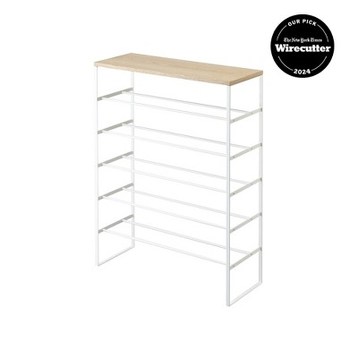 Yamazaki Home - Six-Tier Shoe Rack (34" H) - Steel