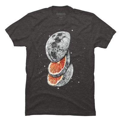 Men's Design By Humans Lunar Fruit By JPOrmiston T-Shirt