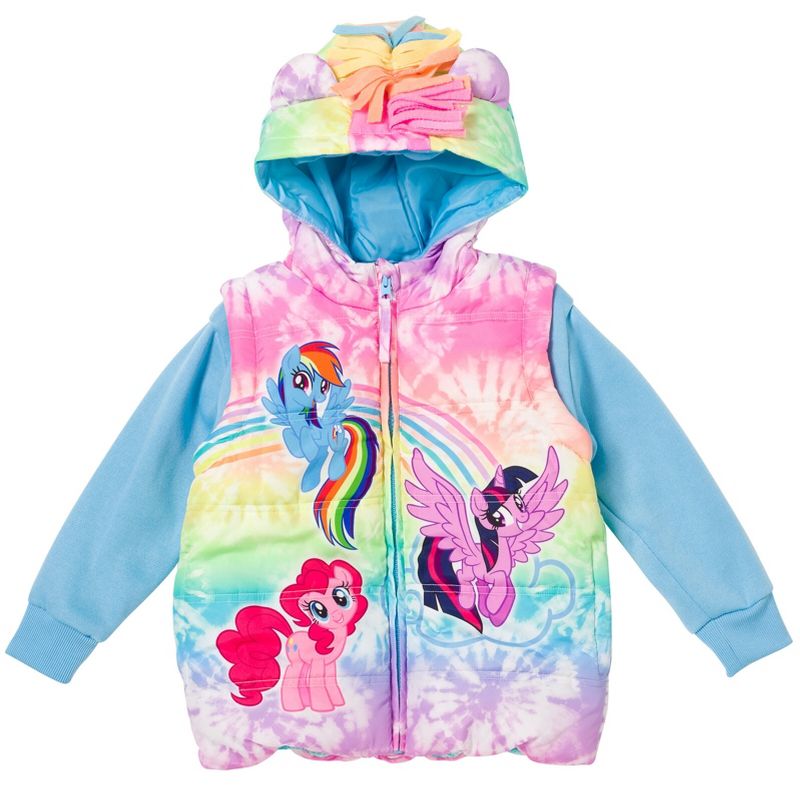 My Little Pony Pinkie Pie Girls Zip Up Jacket Toddler, 4 of 8