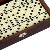 Hathaway Premium Domino Game Set with Wooden Carry Case - image 2 of 4