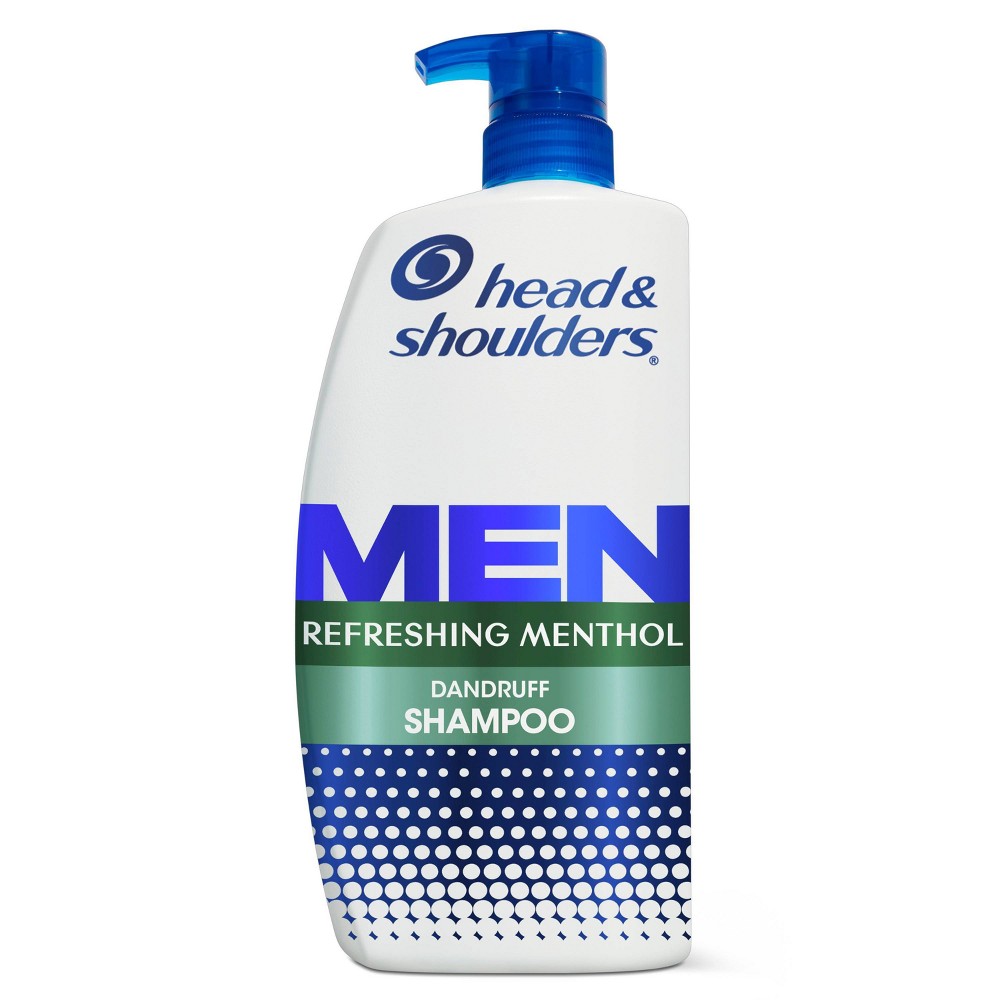 Photos - Hair Product Head & Shoulders Men's Dandruff Shampoo, Anti-Dandruff Treatment, Refreshi 