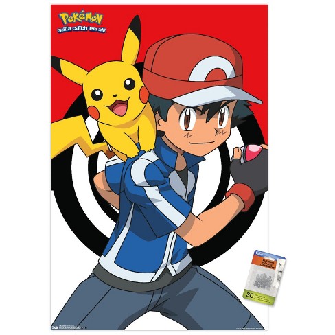 Pokemon - Kanto Grid Poster Print (22 x 34)