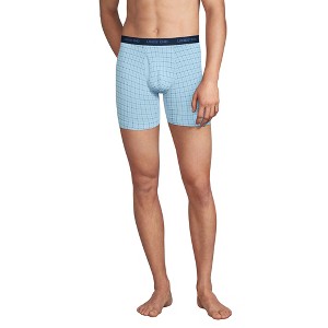 Lands' End Men's Comfort Knit Boxer 3 Pack - 1 of 3