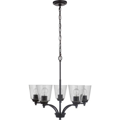 Craftmade Lighting Tyler 5 - Light Chandelier in  Flat Black