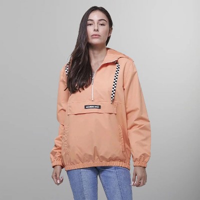 Members Only Womens Chic Light Weight Jacket with Hood
