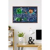 Trends International Minecraft: Doodle - Steve & Creeper Variant Framed Wall Poster Prints - 2 of 4