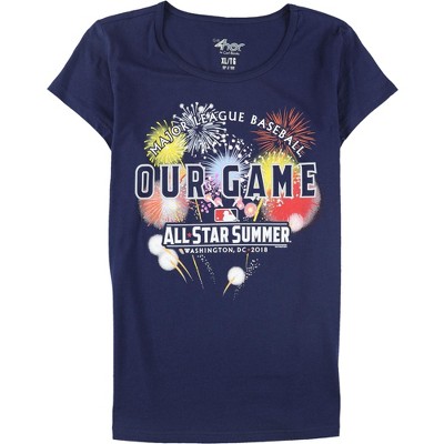 G-III Sports Womens MLB All-Star Summer 2018 Graphic T-Shirt