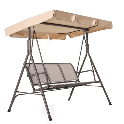 3 Person Outdoor Patio Swing
