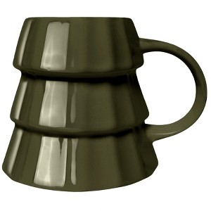 Green Tree 17oz. Figurine Coffee Mug - 1 of 4