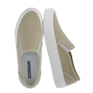 CUSHIONAIRE Fulton Womens Slip On Sneakers, Lightweight Comfortable Casual Sneakers for Women with Memory Foam - 1 of 4