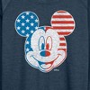 Women's - Disney - Americana Lightweight French Terry Wide Neck Long Sleeve Shirt - 2 of 4