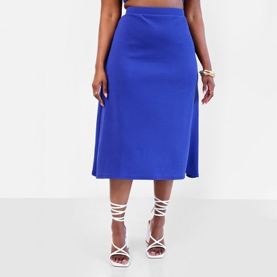 Rebdolls Women's Tap In A Line Midi Skirt