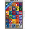 Trends International NBA League - Logos 25 Framed Wall Poster Prints - 3 of 4