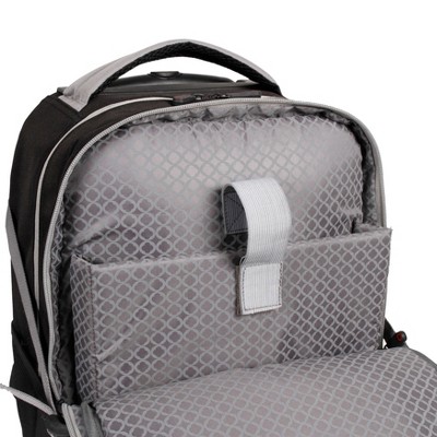 Рюкзаки JWorld J World Lunar Laptop 19.5" Rolling Backpack - Black — фото 5