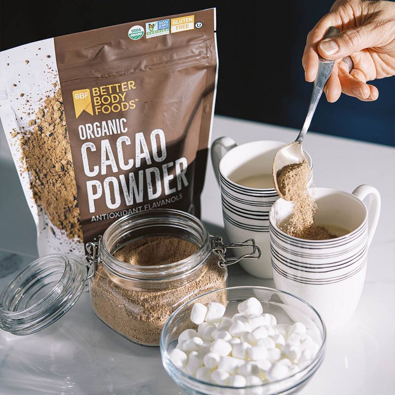 BetterBody Foods Organic Cacao Powder - 16oz, 5 of 9