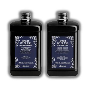 Davines Heart of Glass Silkening Shampoo - (33.8 oz) & Davines Heart of Glass Rich Conditioner - (33.8 oz) LITER DUO SET - 1 of 3
