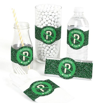 Big Dot of Happiness St. Patrick's Day - DIY Party Supplies - Saint Patty's Day Party DIY Wrapper Favors & Decorations - Set of 15