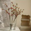 Attop [3pcs Mini Apple Branches] 3pcs Vibrant Red and Green Artificial Mini Apple Branches | Faux Fruit Stems for Decor - 4 of 4