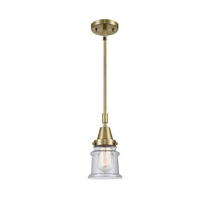 Canton - 1 Light Stem Hung Mini Pendant In Industrial Style-11.13 Inches Tall and 6.5 Inches Wide - 1 of 1