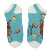 Scooby Doo Stay Groovy Women's 5-Pair Ankle Socks - 2 of 4