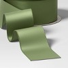 36' Christmas Modern Heritage Premium Ribbon Green Satin - Wondershop™ - 3 of 3