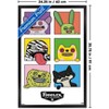 Trends International Fuggler - Squares Framed Wall Poster Prints - 3 of 4