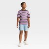 Boys' Short Sleeve Striped Oversized T-Shirt - Cat & Jack™ - 3 of 3