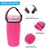 Unique Bargains Reusable Neoprene Insulated Waterproof Tumbler Carrier Holders 2 Pcs - 3 of 4