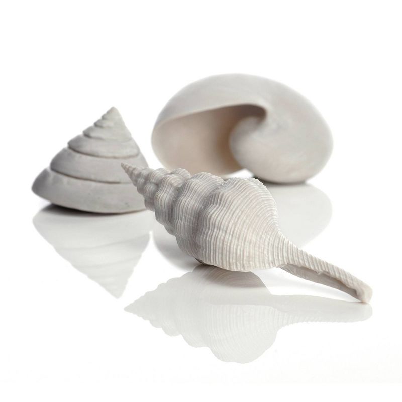 biOrb Sea Shell Set Aquarium Sculptures - White, 1 of 10