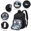 Itopfox Large Capacity Baby Diaper Backpack with Portable Changing Pad, Insulated Bottle Pockets, and Multiple Storage Compartments - 3 of 4