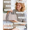 Reiki Mini Gym Bag for Women, Small Duffle Bag with Detachable Strap - 4 of 4