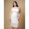 Rebdolls Women's Wisteria Lace Midi Bodycon Dress - 2 of 4