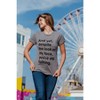 Womens and Yet Despite The Look On My Face Youre Still Talking Sassy Cute Funny T Shirt - Crazy Dog Women's T Shirt With Sarcastic Sayings - 3 of 4