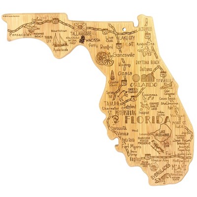 Totally Bamboo Destination Florida Serving and Cutting Board