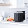 SUGIFT 26lb Compact Ice Maker, Stainless Steel Portable Countertop Ice Machine, 26 lbs Daily Production - 2 of 4