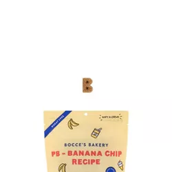 Bocce's Bakery Peanut Butter and Banana Basic Soft and Chewy Dog Treats - 6oz