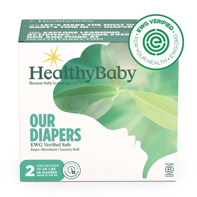 HealthyBaby Diapers - Size 2 - 66ct
