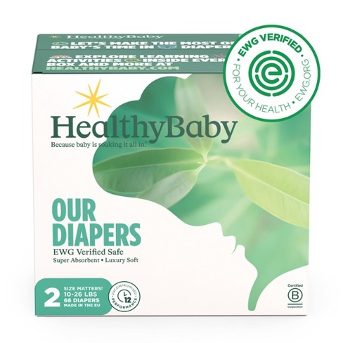 Size 2 Ultra-Absorbent Natural Baby Diapers