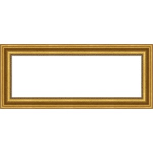 Amanti Art Parlor Gold Framed Magnetic Dry Erase Board - 1 of 4