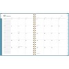 Workstyle Weekly/Monthly Planner, Geometric Artwork, 11 x 9.38, Blue/Gold Cover, 12-Month (Jan to Dec): 2026 - 2 of 4