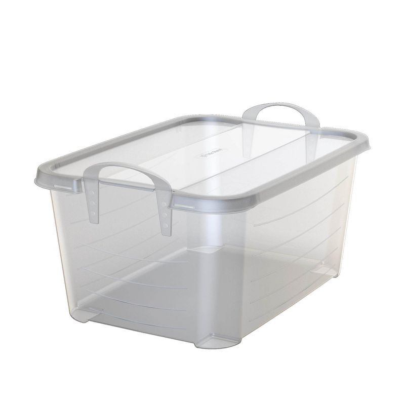 Life Story Multi-Purpose 55 Quart Stackable Storage Container with Secure Snapping Lids for Home Organization, 4 of 8