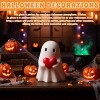 Halloween Ghost Figurine, Spooky Resin Ghost Statue, Cute Ghost Halloween Decoration for Home and Office Desktop Decor Display Ornaments - 3 of 4