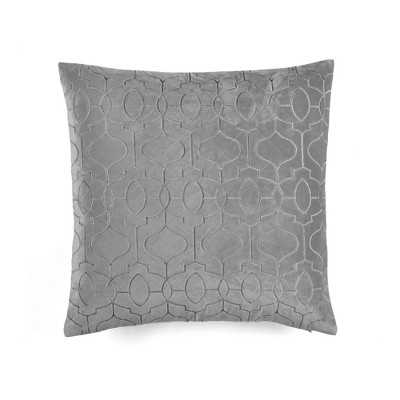 1 TARGET WARM PAPAYA SMOOTH VELVET SQUARE PILLOW COVER 20 X 20 