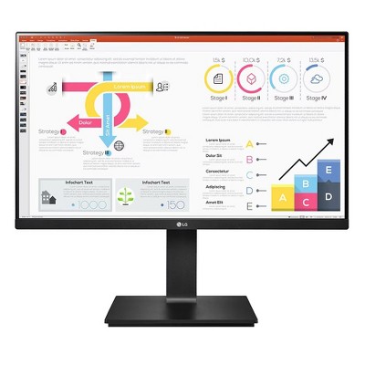 LG 24BP75Q-B 23.8" QHD IPS 5ms Desktop Monitor Black