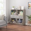 Kids Boys GirlsBookshelf and Bookcase for Toy Storage, Multi Shelf with Cubby Organizer Cabinet and Drawers for Children's Room, School - 2 of 4